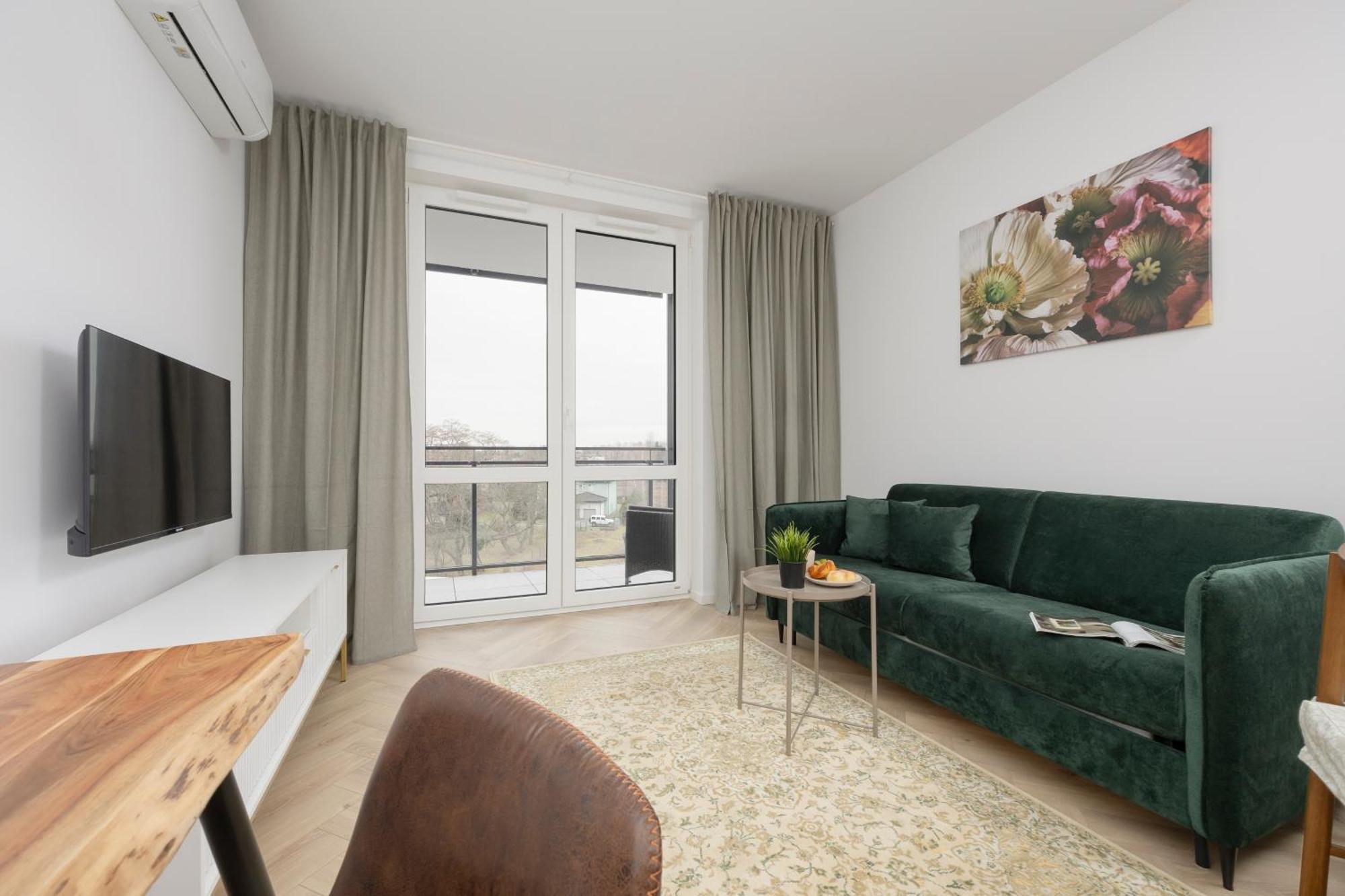 Modern Apartment With Balcony Near Aleje Jerozolimskie By Noclegi Renters 바르샤바 외부 사진