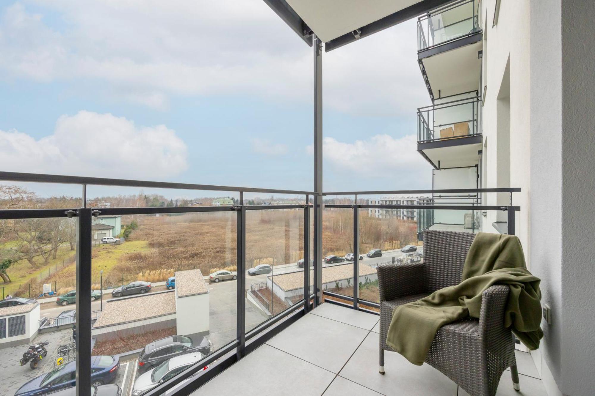 Modern Apartment With Balcony Near Aleje Jerozolimskie By Noclegi Renters 바르샤바 외부 사진